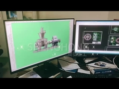 수압 롤러 granulator