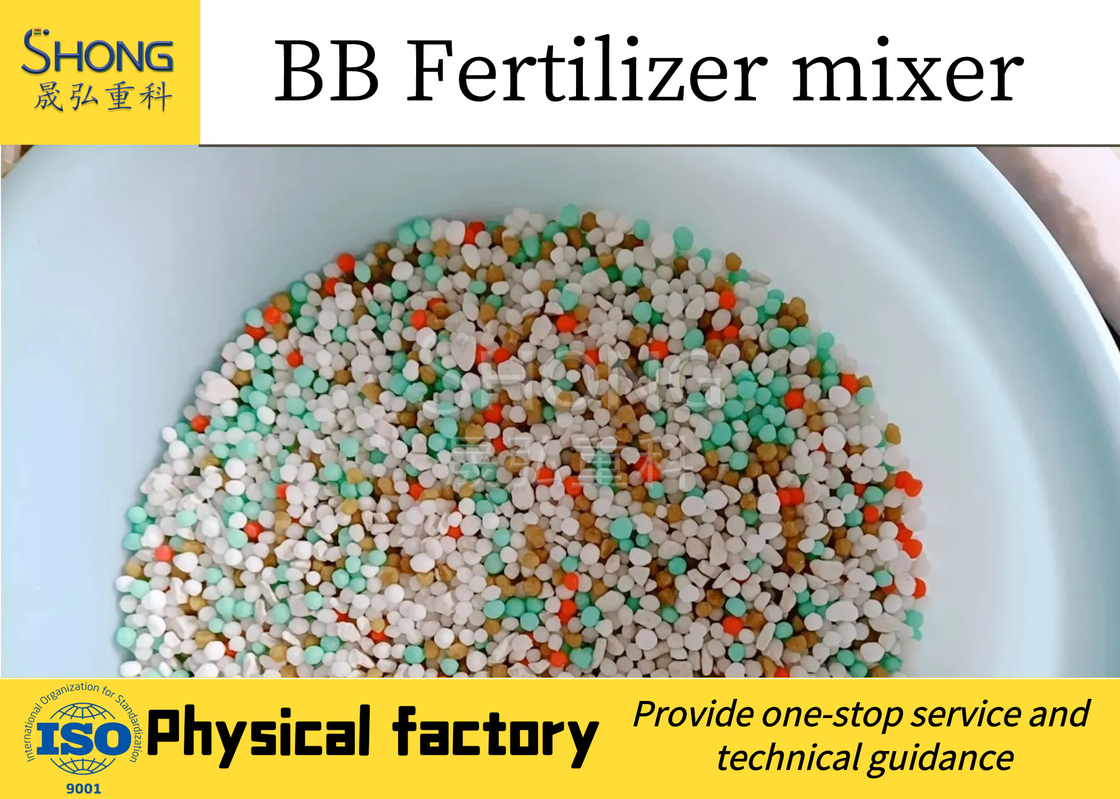 15+4.5KW BB 비료 생산 라인 기계 유형 granulator 도착