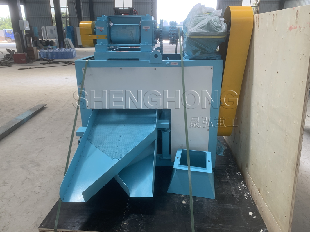 1-2t/h 용량 이중 롤러 granulator 원활한 운영을 위해 간편한 유지보수