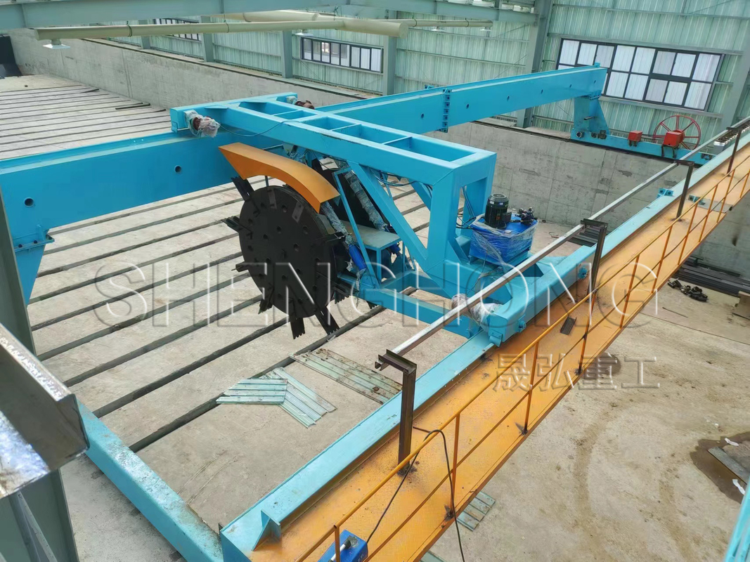 내구성 19.5kw 발효 콤포스트 장비 1.68m 굴곡 깊이와 쉬운 조작