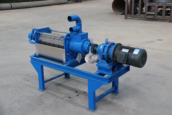 4-25 T/H 7.5kw 펌프 전력을 가진 가축 소똥 분리기
