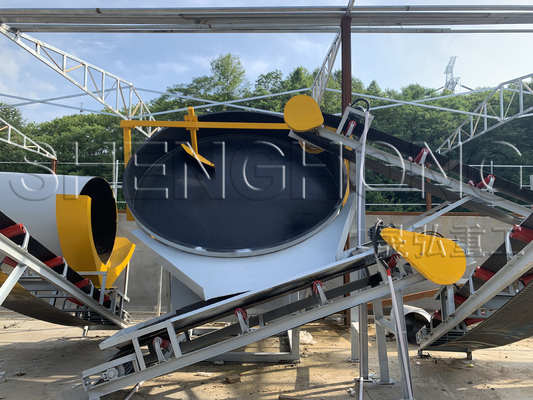 가축 비료 유기농 비료 생산 라인 3000-5000t 연간