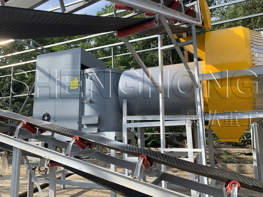 퇴비 과립 생산을 위한 유기 비료 장비