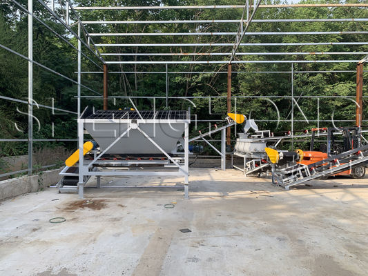 돼지 분뇨 유기 비료 과립기 생산 라인