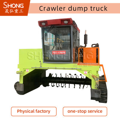 3500*2650*2800mm 크기의 3100KG 발효 콤포스트 장비와 54-80kw 리프팅 모터 효율적인 콤포스팅