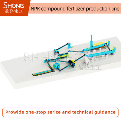 기반 NPK 비료 생산 라인 / 펠렛 제조를 위한 NPK 비료 공장
