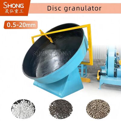 고효율 저전력 소비 유기 비료 펠레팅용 내구성 디스크 곡물