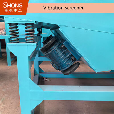 조절 가능한 진폭 및 주파수 진동 분리기, 12개월 보증, 효율적인 비료 스크리닝을 위한 ISO9001 인증