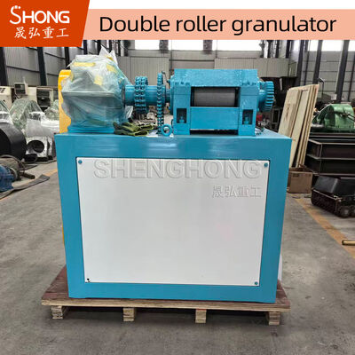 암모늄 sulphate Double Roller Granulator - 탄소 강철, 1-4 t/h 용량, 실내 온도 granulation