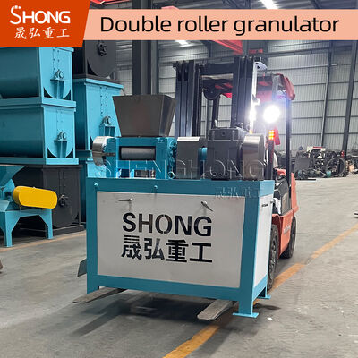 22KW 탄소 강철 듀얼 롤러 압축 비료 Granulator 머신