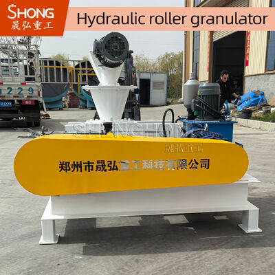 22KW 탄소 강철 두 배 롤러 비료 분자 1-4 t/h 용량