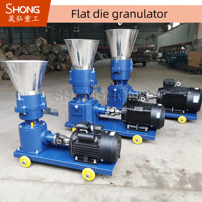 탄소 강철 유기 비료 분자 11-37kw 전력 및 1-10mm granules 크기와