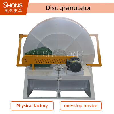 SGS 승인 탄소 강철 유기 비료 분자 기계 고 자동화 디스크 펠레티제
