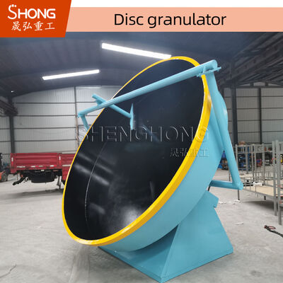 93%造粒率、碳钢结构、无需地脚螺栓的高效圆盘造粒机