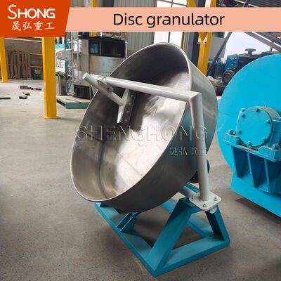 2~6mm 유기농 비료 디스크 판 Granulator를 위한 습형 탄소 강철 비료 Granulator 기계