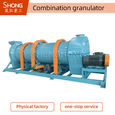 5-15톤/시 생산 능력 및 30KW 전력의 자동 퇴비 비료 제조기 (유기질 비료 생산용)