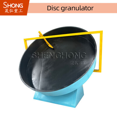 5mm Granules Organic Fertilizer Disc Pelletizer 20~40%의 배양 수분을 위해 93%의 펠레팅 비율로