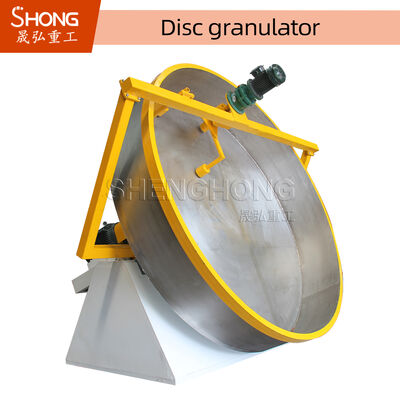 광대한 응용용 재료에 대한 풀 오토 고 granulation 비율 디스크 granulator 생산 라인