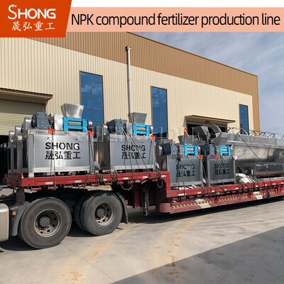 8-10 TON/H SDZ 시리즈 수요 전압 NPK 합성 비료 곡물 생산 라인