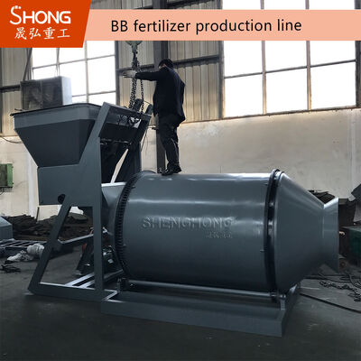 1-20t/h 용량, 15-30KW 전력 및 맞춤형 전압 과립기를 갖춘 BB 비료 생산 라인