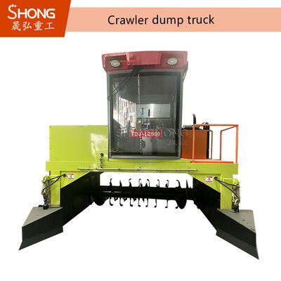 Chicken Manure Organic Fertilizer Fermentation Compost Machine with 12 Month Warranty for Aerobic Compost Fermenter